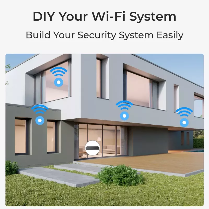 Câmara de vigilância IP Reolink W320-B 5MP exterior