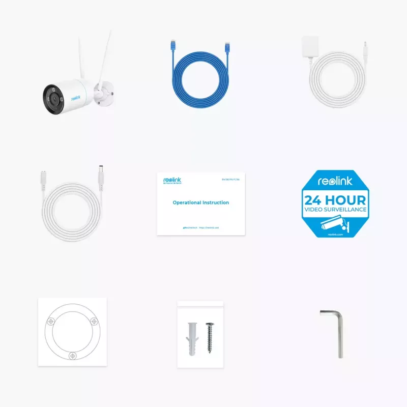 Câmara de vigilância IP Reolink W330 4K Wi-Fi 6