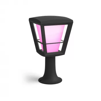 Luminária de pedestal para exterior Philips Hue White and colour ambience Econic