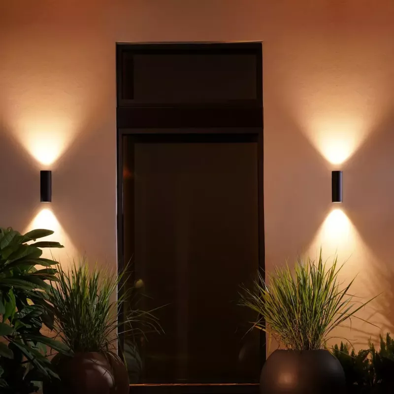 Aplique de parede para exterior Philips Hue White and Colour Ambience Appear