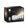 Philips Hue White Starterkit: 3 lâmpadas inteligentes E27 (1100) + interruptor de regulação