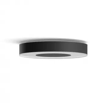 Luminária de teto inteligente Philips Hue Infuse large preta – White and Color Ambiance, Bluetooth, Ø425×86 mm, 50–60 Hz