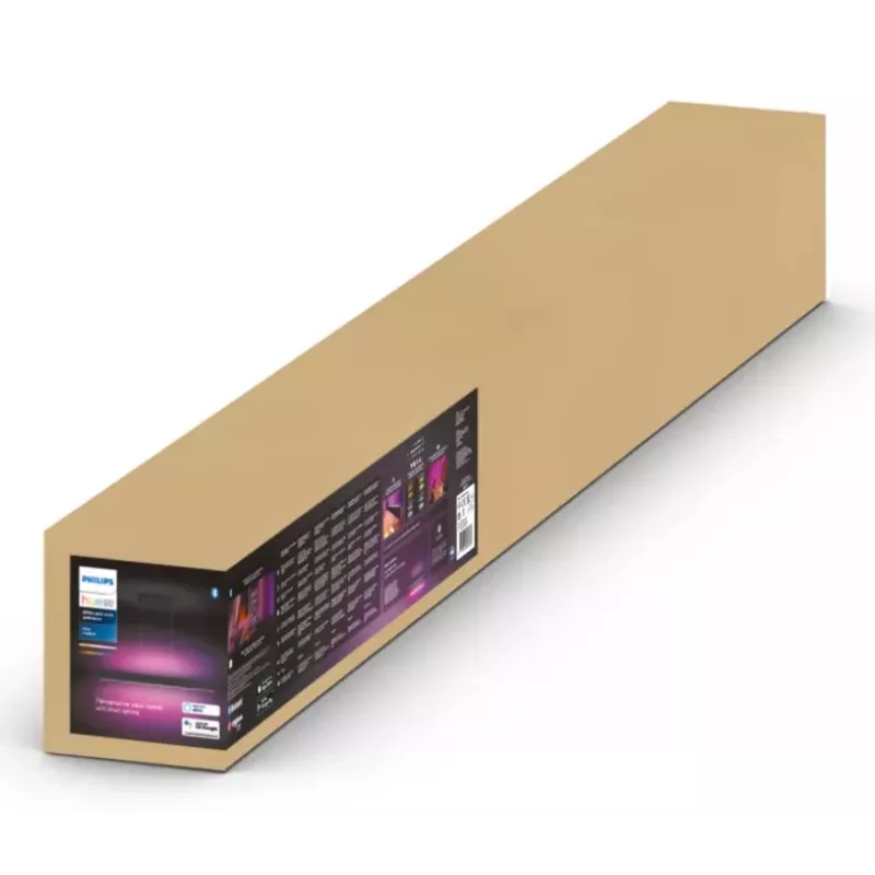 Lâmpada suspensa inteligente Philips Hue Ensis Preto Bluetooth – lâmpada pendente, 220–240 V, 1299×90×40 mm