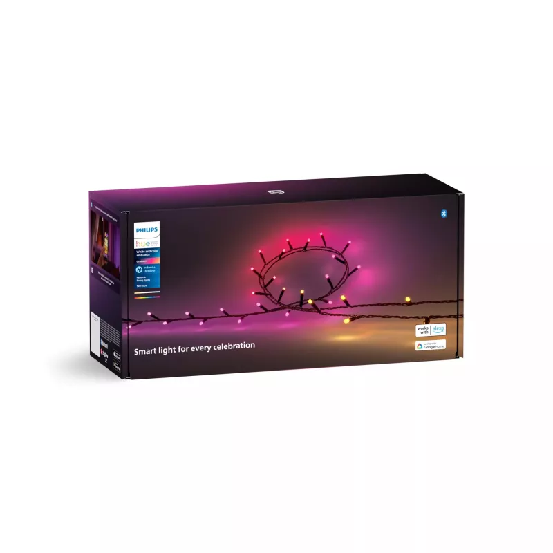 Fita de luzes inteligente Philips Hue White and Colour Ambience Smart Lighting Bluetooth/Zigbee 28 W
