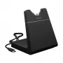 Suporte para headset Jabra Engage SE Desk Stand USB-C Preto