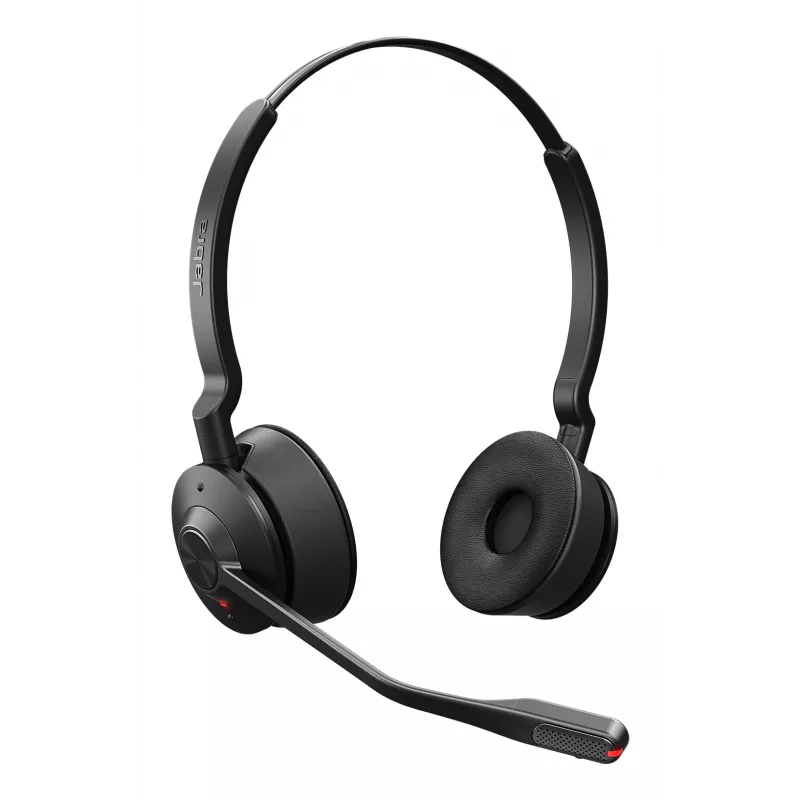 Jabra Engage 55 SE - USB-A UC Stereo, EMEA/APAC, sem fios, 40 - 16000 Hz, escritório/call center, 83 g, headset, preto