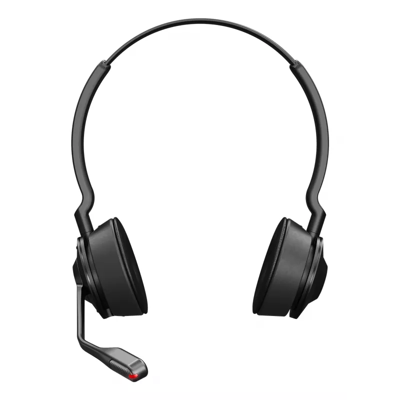 Jabra Engage 55 SE - USB-A UC Stereo, EMEA/APAC, sem fios, 40 - 16000 Hz, escritório/call center, 83 g, headset, preto