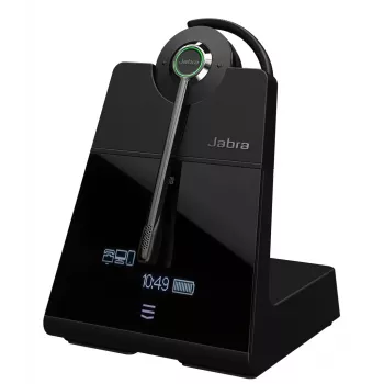 Jabra Engage 75 SE - Convertible, EMEA, sem fios, escritório/call center, 40 - 16000 Hz, 21 g, headset, preto