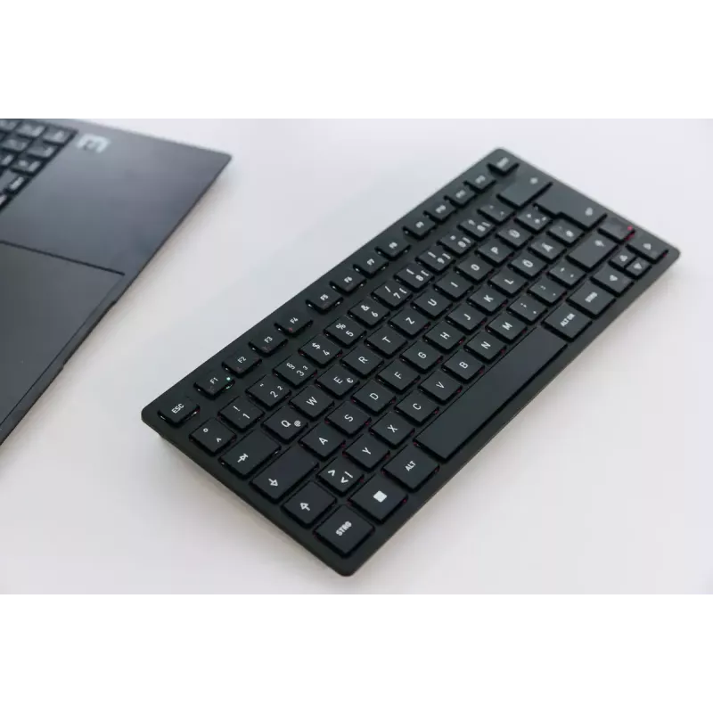Teclado CHERRY KW 9200 MINI Universal USB + RF Wireless + Bluetooth QWERTZ alemão preto