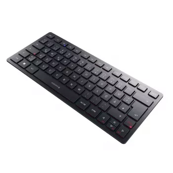 Teclado CHERRY KW 9200 MINI Universal USB + RF Wireless + Bluetooth QWERTZ alemão preto
