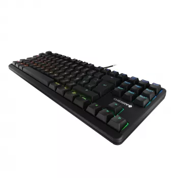 Teclado CHERRY G80-3000N RGB TKL Universal USB QWERTZ alemão preto