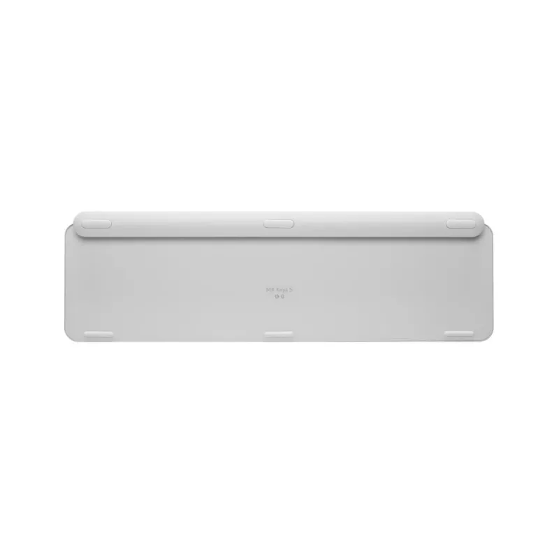 Teclado Logitech MX Keys S Universal RF Wireless + Bluetooth QWERTZ alemão alumínio branco