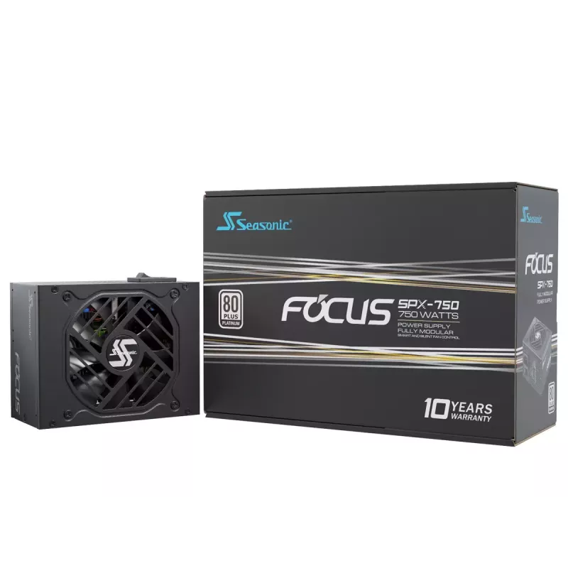 Fonte de alimentação SEASONIC 750W Modular (80+Platinum)