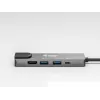 Equip adaptador multifunções USB-C 5 em 1, HDMI, Gigabit LAN, USB 3.2 Gen1, 100W USB PD