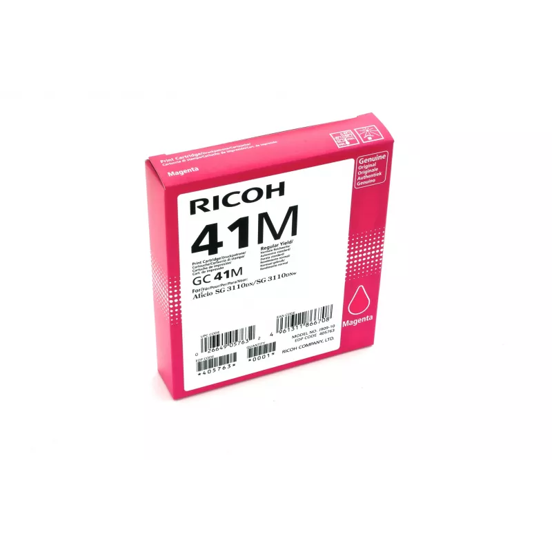 Ricoh 405763 cartucho de tinta 1 unid. original rendimento standard magenta