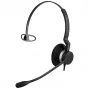 Jabra BIZ 2300 Mono, USB, UC, com fios, escritório/call center, 150 - 6800 Hz, 49 g, headset, preto