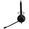 Jabra BIZ 2300 USB UC Mono auscultador com fio, supra-auricular, microfone com cancelamento de ruído, para escritório/centro de contacto, 49 g, preto