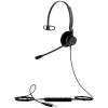 Jabra BIZ 2300 USB UC Mono auscultador com fio, supra-auricular, microfone com cancelamento de ruído, para escritório/centro de contacto, 49 g, preto
