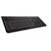 CHERRY KC 1000 teclado universal USB AZERTY belga preto