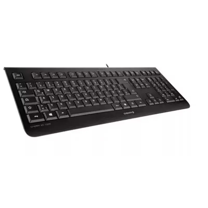 CHERRY KC 1000 teclado universal USB AZERTY belga preto