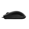 Rato com fio CHERRY MC 2000 com roda inclinável, preto, USB