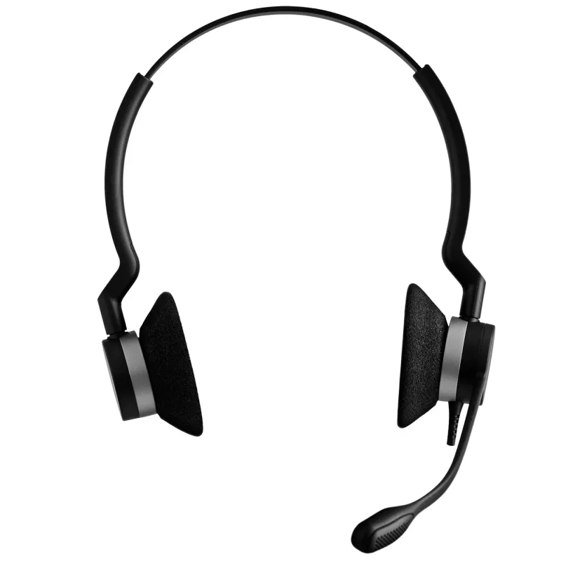 Jabra BIZ 2300 Duo, NC, com fio, escritório/call center, 150 - 4500 Hz, 65 g, headset, preto