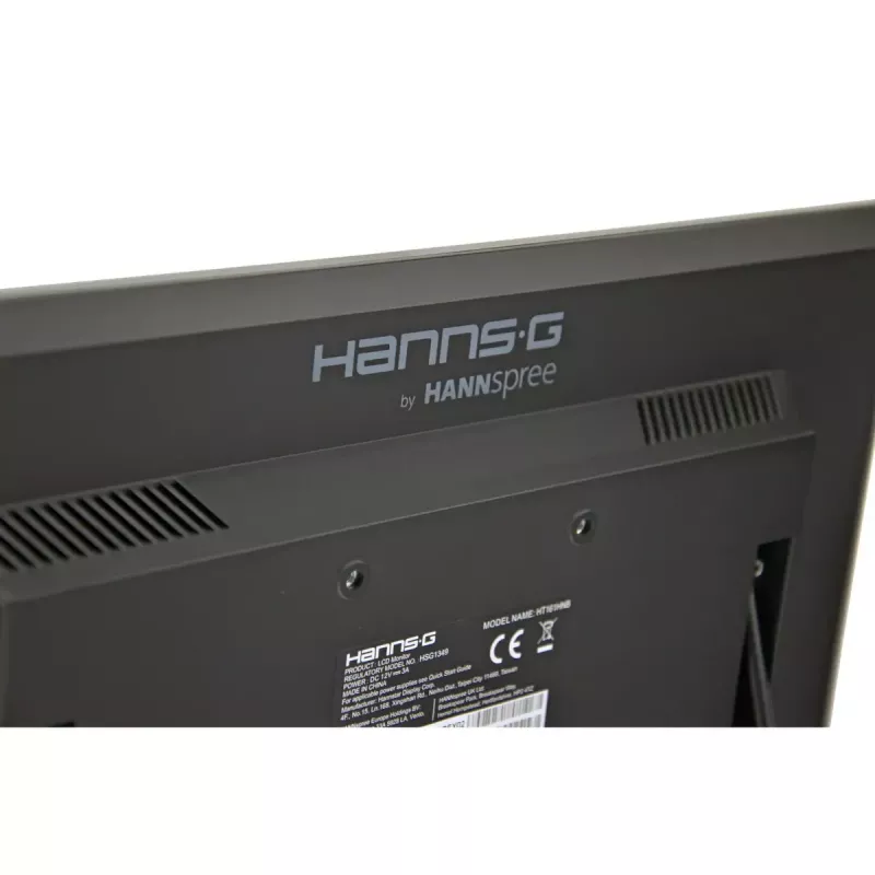 Monitor de computador Hannspree HT161HNB 39,6 cm (15,6 polegadas) 1366 x 768 pixels HD LED ecrã tátil de secretária preto