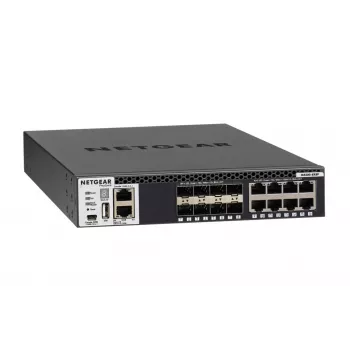 NETGEAR M4300-8X8F Gerido L3 10G Ethernet (100/1000/10000) 1U preto