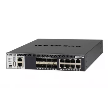 NETGEAR M4300-8X8F Gerido L3 10G Ethernet (100/1000/10000) 1U preto
