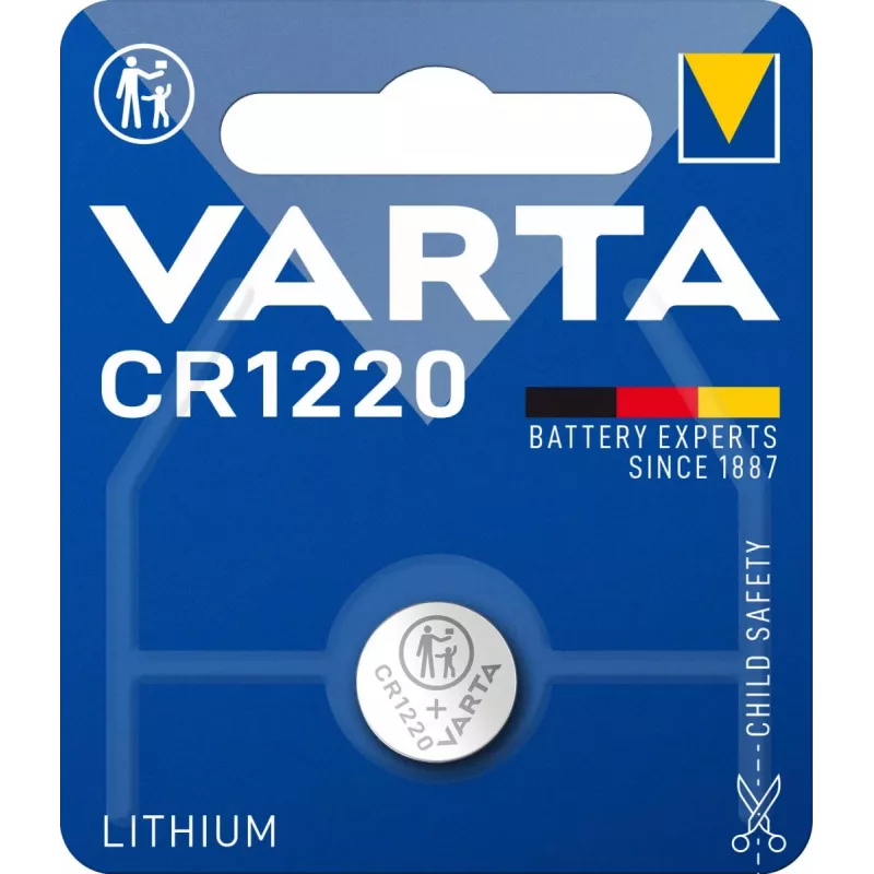 Pilha VARTA de lítio botão CR1220 3V