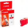 Cartucho de tinta Canon BCI-6R vermelho