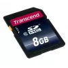 Cartão de memória flash Transcend 8GB SDHC classe 10 TS8GSDHC10