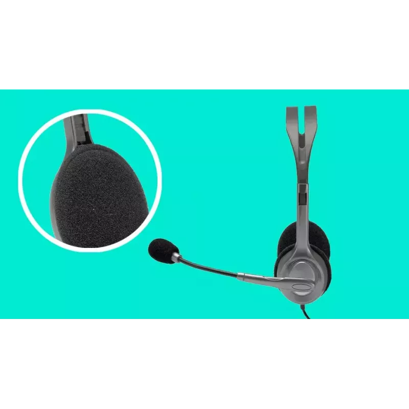 LOGITECH H110 – 3,5 mm – headset estéreo