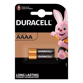Pilha Duracell MX2500 doméstica descartável AAAA alcalina
