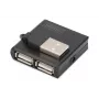 DIGITUS Hub USB 2.0 High-speed 4 Portas (da-70217)