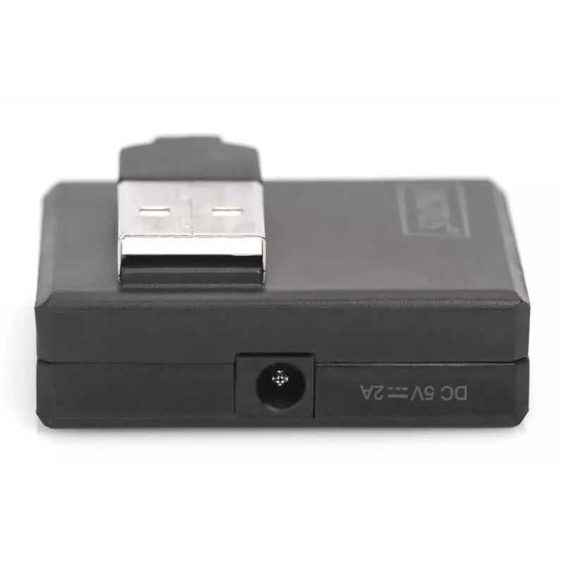 DIGITUS Hub USB 2.0 High-speed 4 Portas (da-70217)