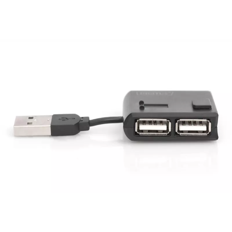 DIGITUS Hub USB 2.0 High-speed 4 Portas (da-70217)