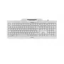 CHERRY KC 1000 SC Office USB QWERTZ Alemão Cinzento Teclado