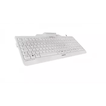 CHERRY KC 1000 SC Office USB QWERTZ Alemão Cinzento Teclado