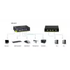 LevelOne Comutador KVM USB VGA de 2 portas, Suporte de áudio