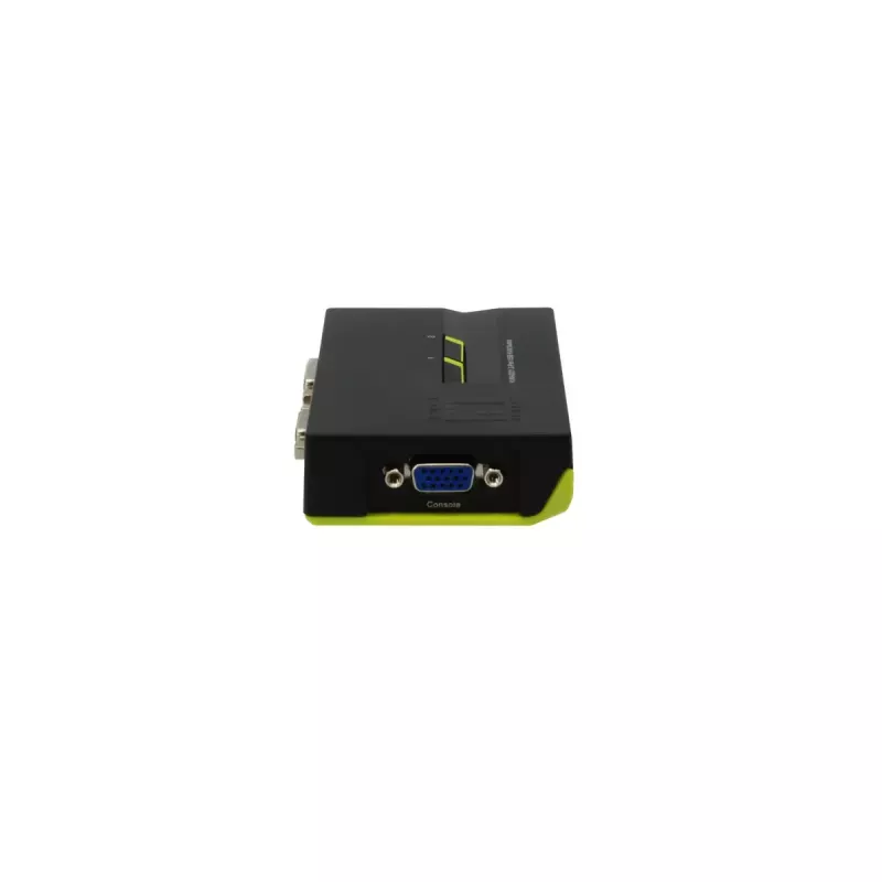 LevelOne Comutador KVM USB VGA de 2 portas, Suporte de áudio