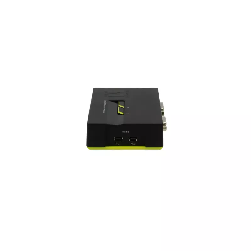 LevelOne Comutador KVM USB VGA de 2 portas, Suporte de áudio