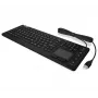 KeySonic KSK-6231 INEL (DE) Teclado Industrial USB QWERTZ Alemão Preto