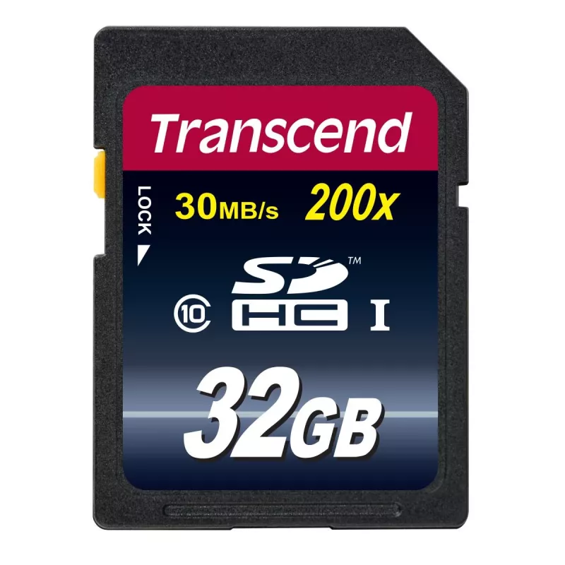 TRANSCEND Sdhc 32GB Classe 10