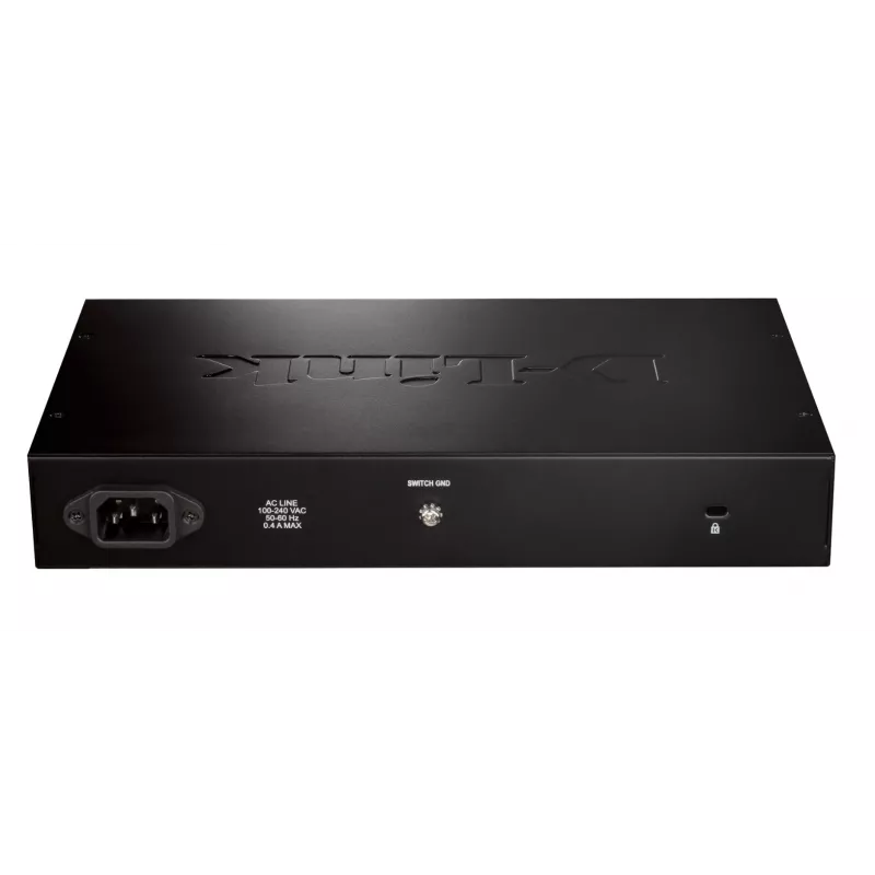 D-Link DGS-1016D/E Comutador de rede Não gerido Preto, Metal