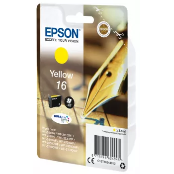 Epson caneta e palavras cruzadas embalagem individual amarelo 16 tinta DURABrite Ultra