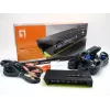 LevelOne comutador KVM USB VGA de 4 portas, suporte de áudio