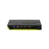 LevelOne comutador KVM USB VGA de 4 portas, suporte de áudio