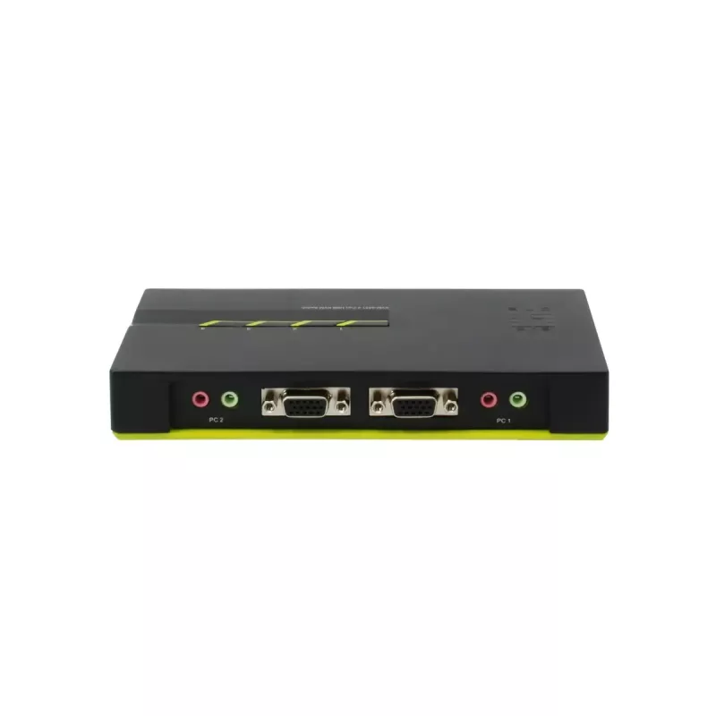 LevelOne comutador KVM USB VGA de 4 portas, suporte de áudio