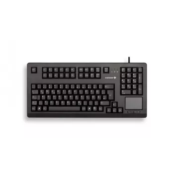 Teclado CHERRY TouchBoard G80-11900 universal USB QWERTZ alemão preto